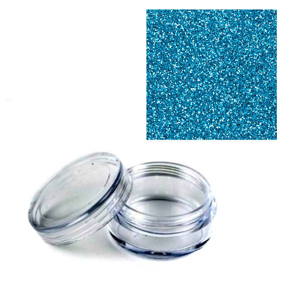 Блестки сине-голубые 0,2 мм
