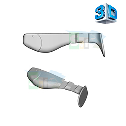 3D модель приманки (реплика) - Relax kopyto 2 - 51mm